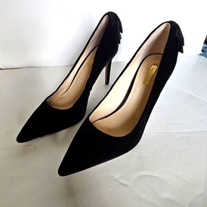 Louise Et Cie Black velvet heels Size 11